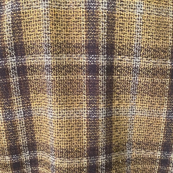 Stunning Sag Harbor Plaid Wool Blazer - Picture 5 of 5